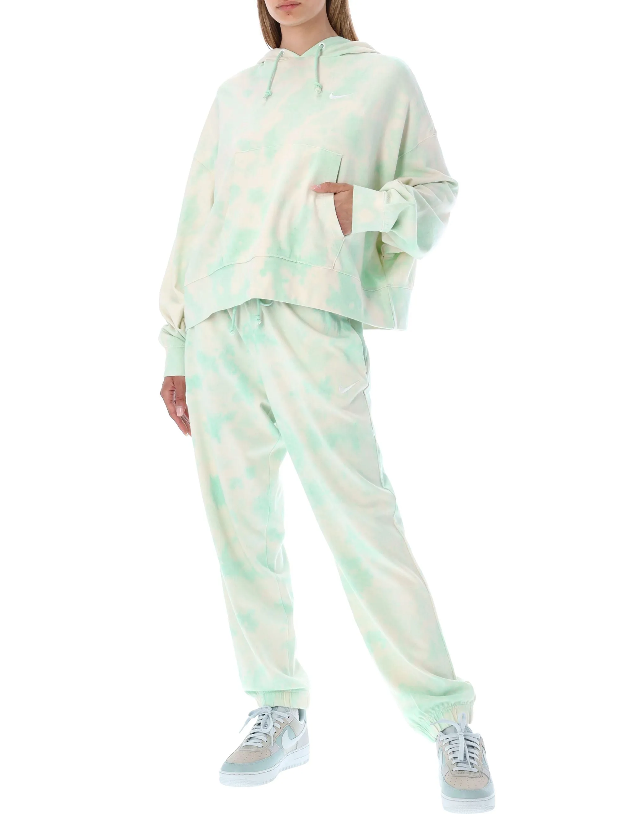 Nike Tie-Dyed Drawstring Hoodie