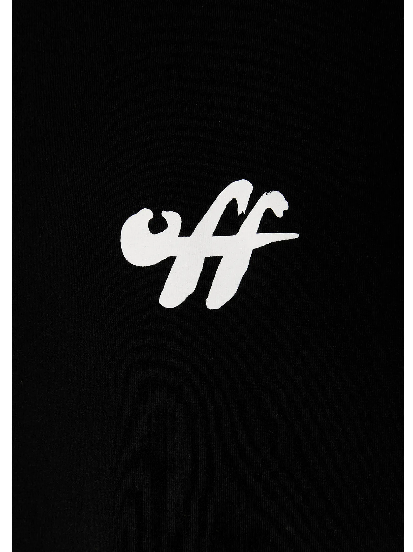 Off-White Arrow Zebra Printed Crewneck T-Shirt