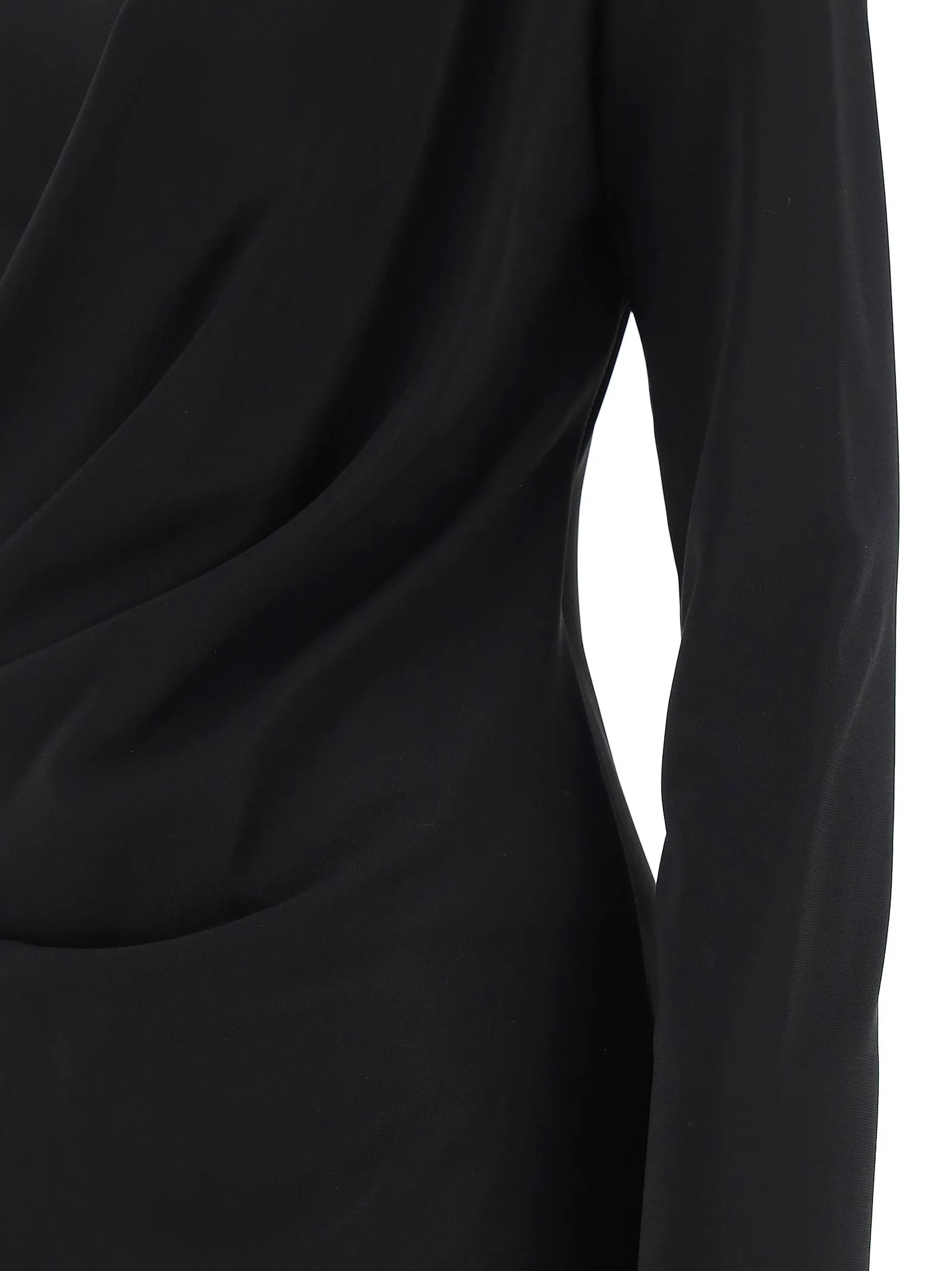 Off-White Asymmetric Hem Dress