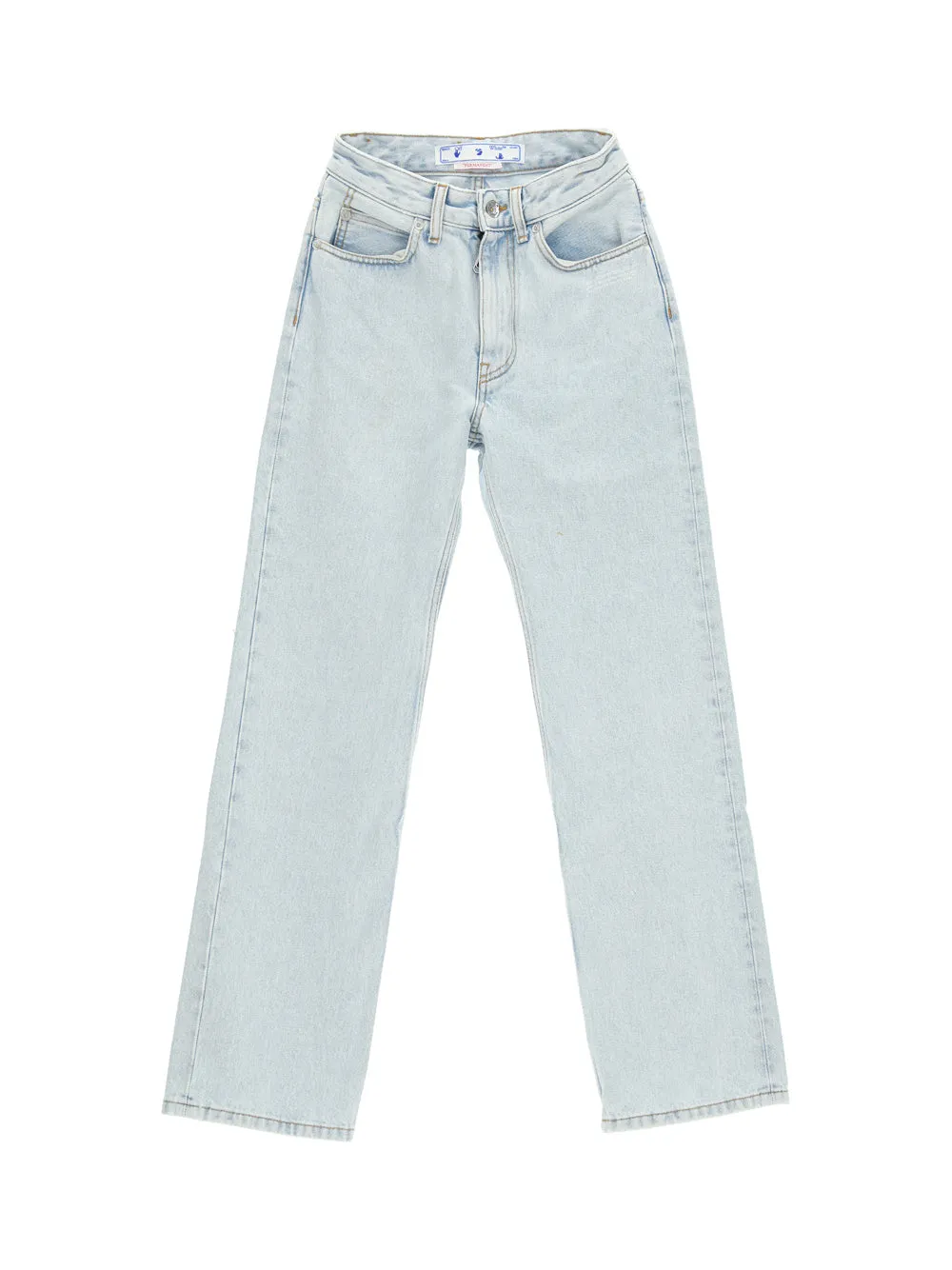 Off-White Corporate 90s Fit Straight Leg Jeans
