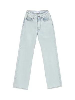 Off-White Corporate 90s Fit Straight Leg Jeans
