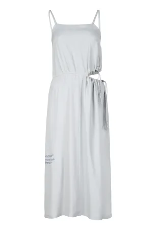 Off-White Cut-Out Detail Slip Dress