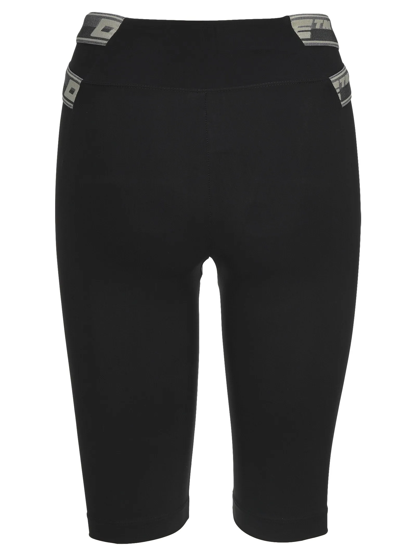 Off-White High Waist Logo-Tape Cycling Shorts