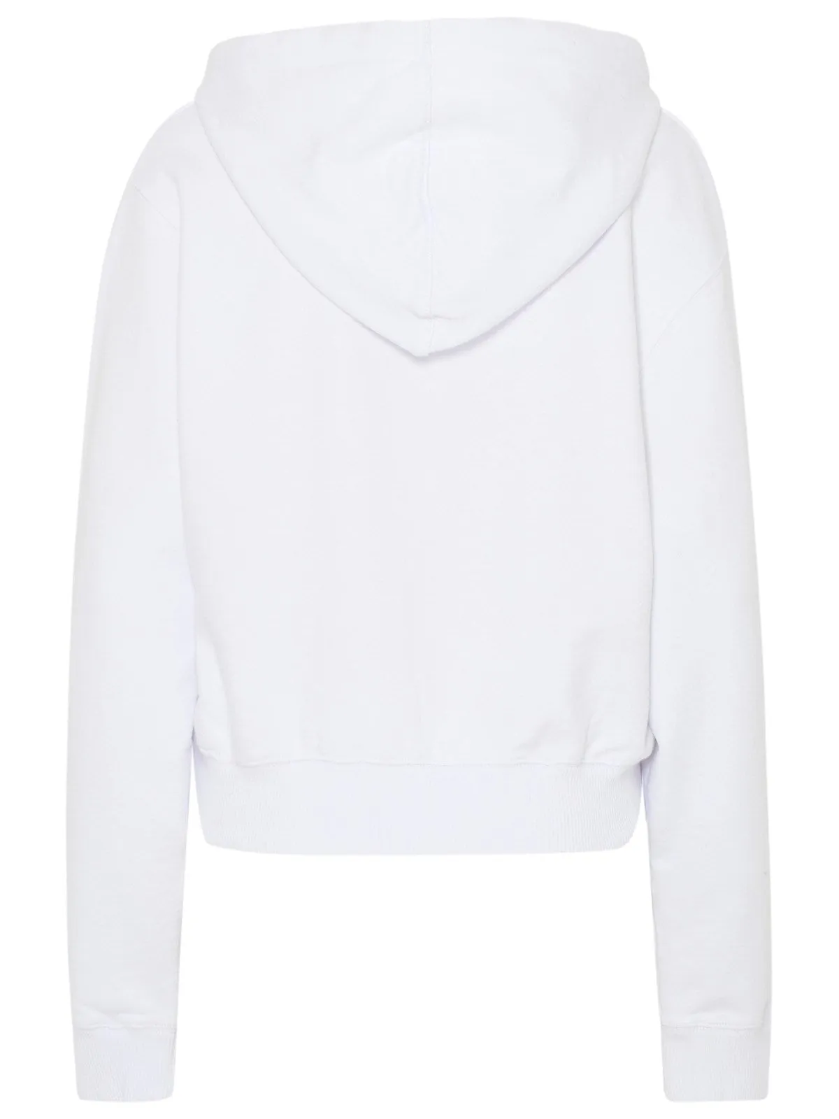 Off-White Logo Detailed Drawstring Hoodie