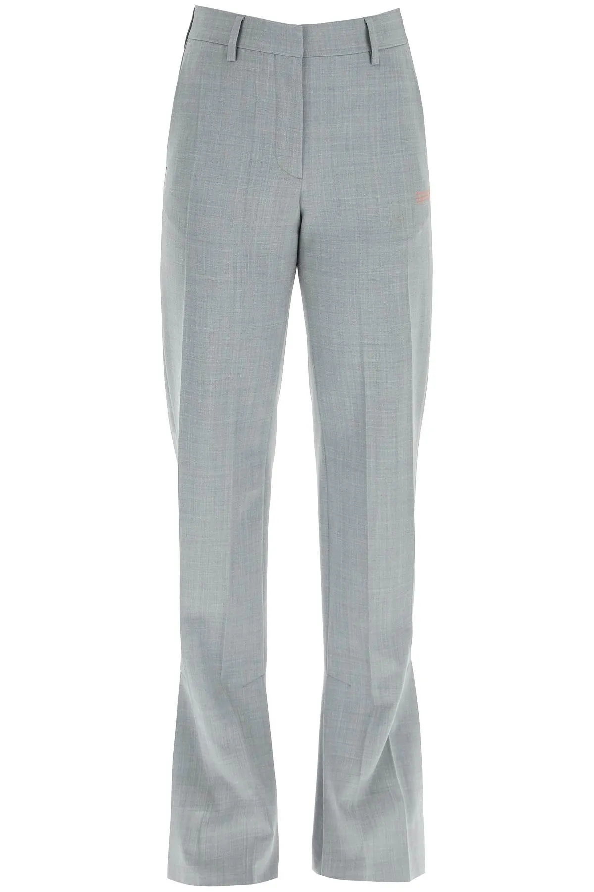 Off-White Logo Patch Palazzo Pants