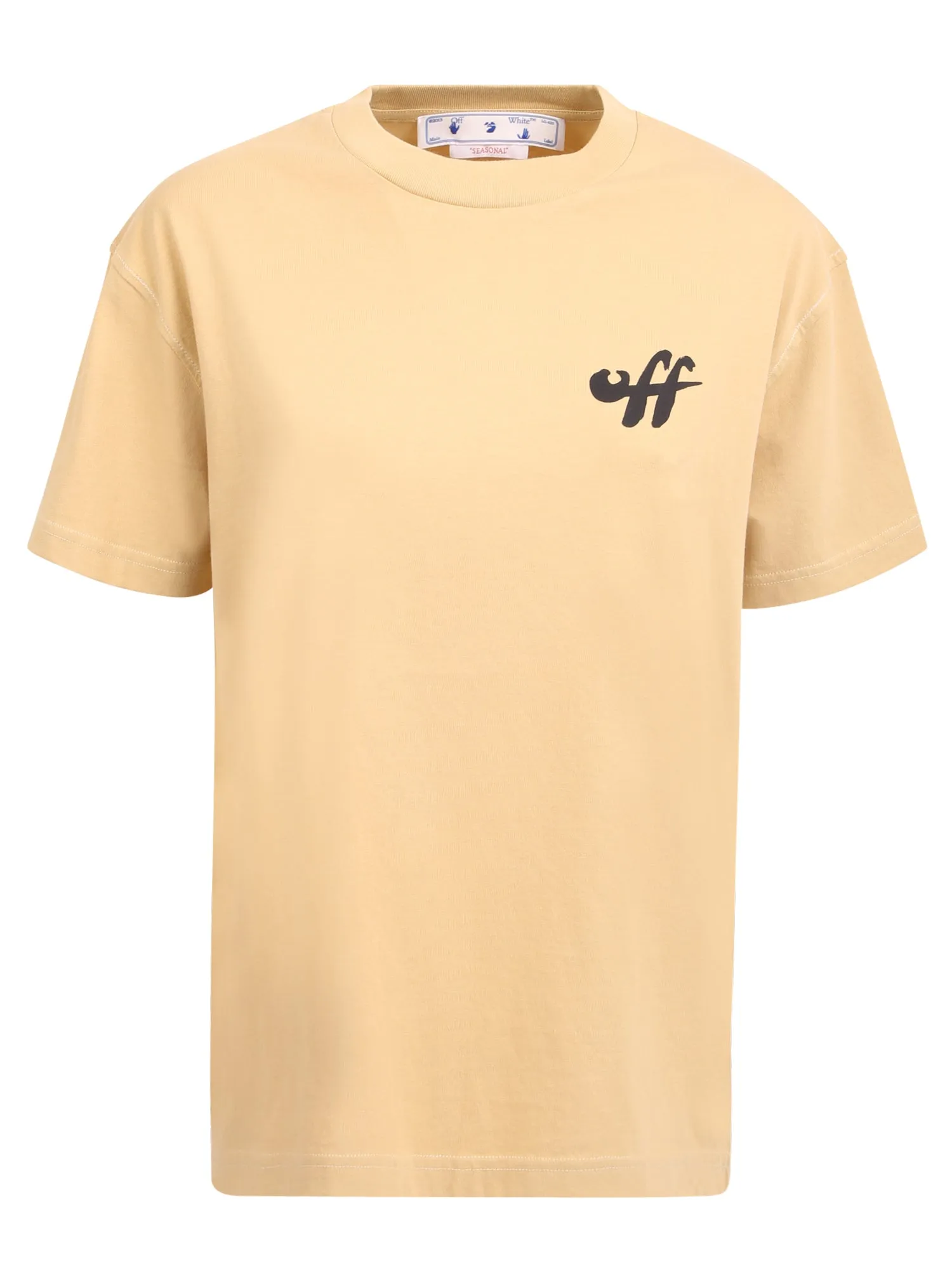 Off-White Logo Printed Crewneck T-Shirt