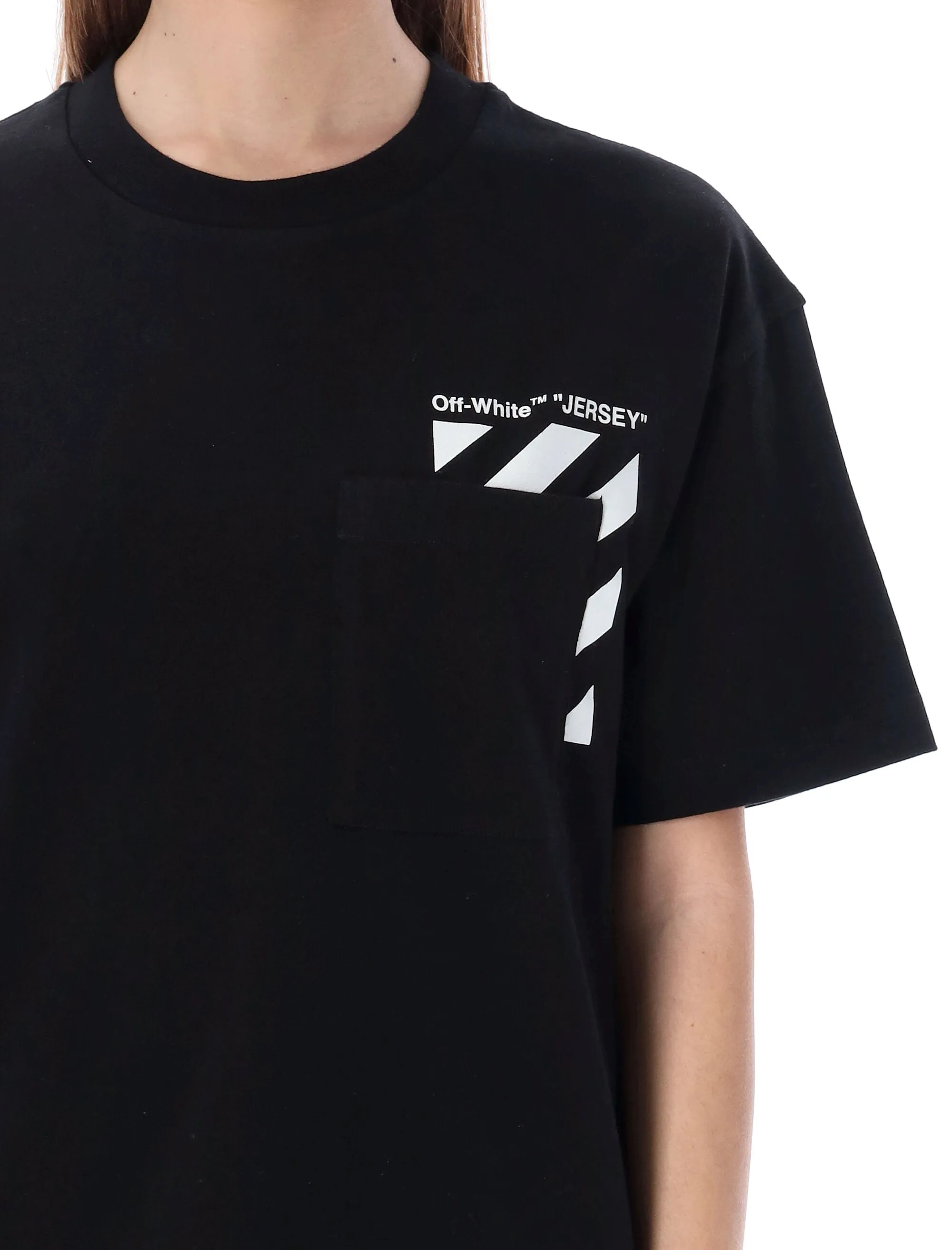 Off-White Logo Printed Crewneck T-Shirt