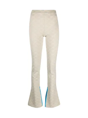 Off-White Monogram Ankle Slit Pants