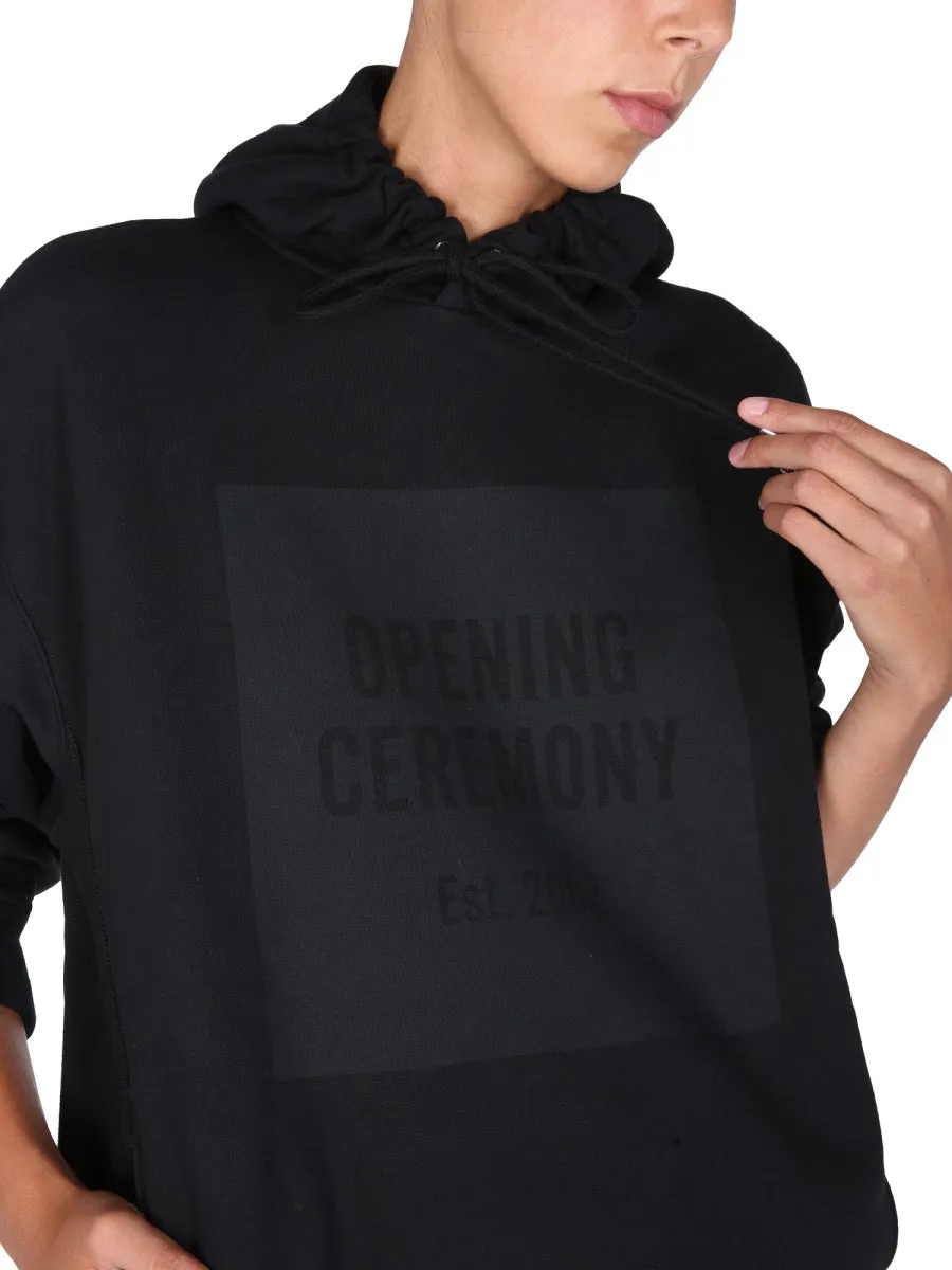 Opening Ceremony Box Logo Hoodie