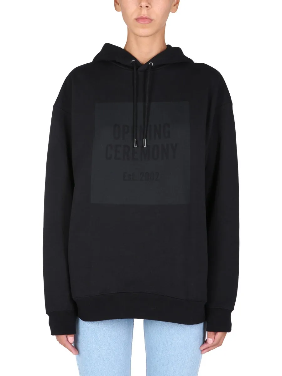 Opening Ceremony Box Logo Hoodie