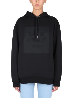 Opening Ceremony Box Logo Hoodie