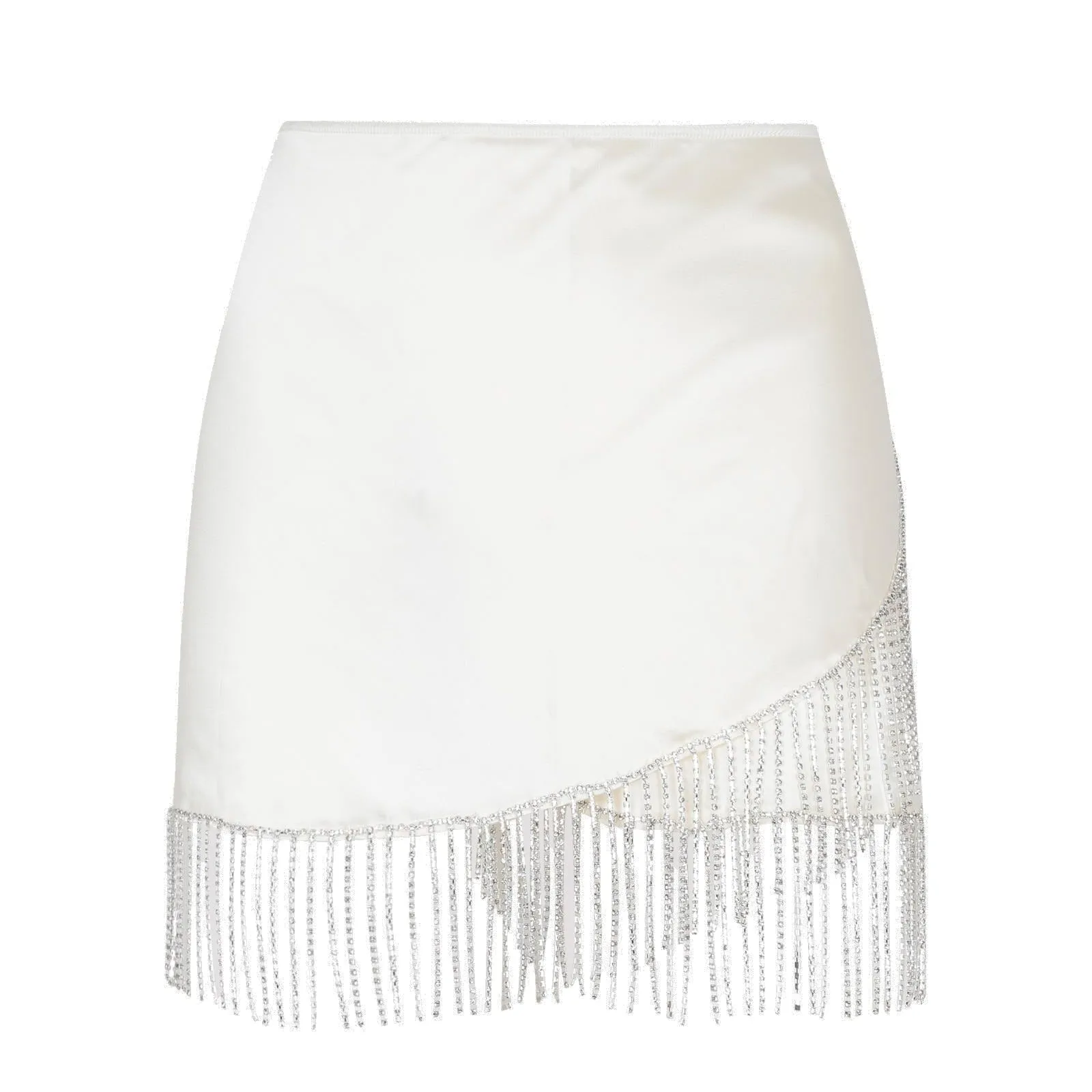 Osree Crystal Embellished Wrap Skirt