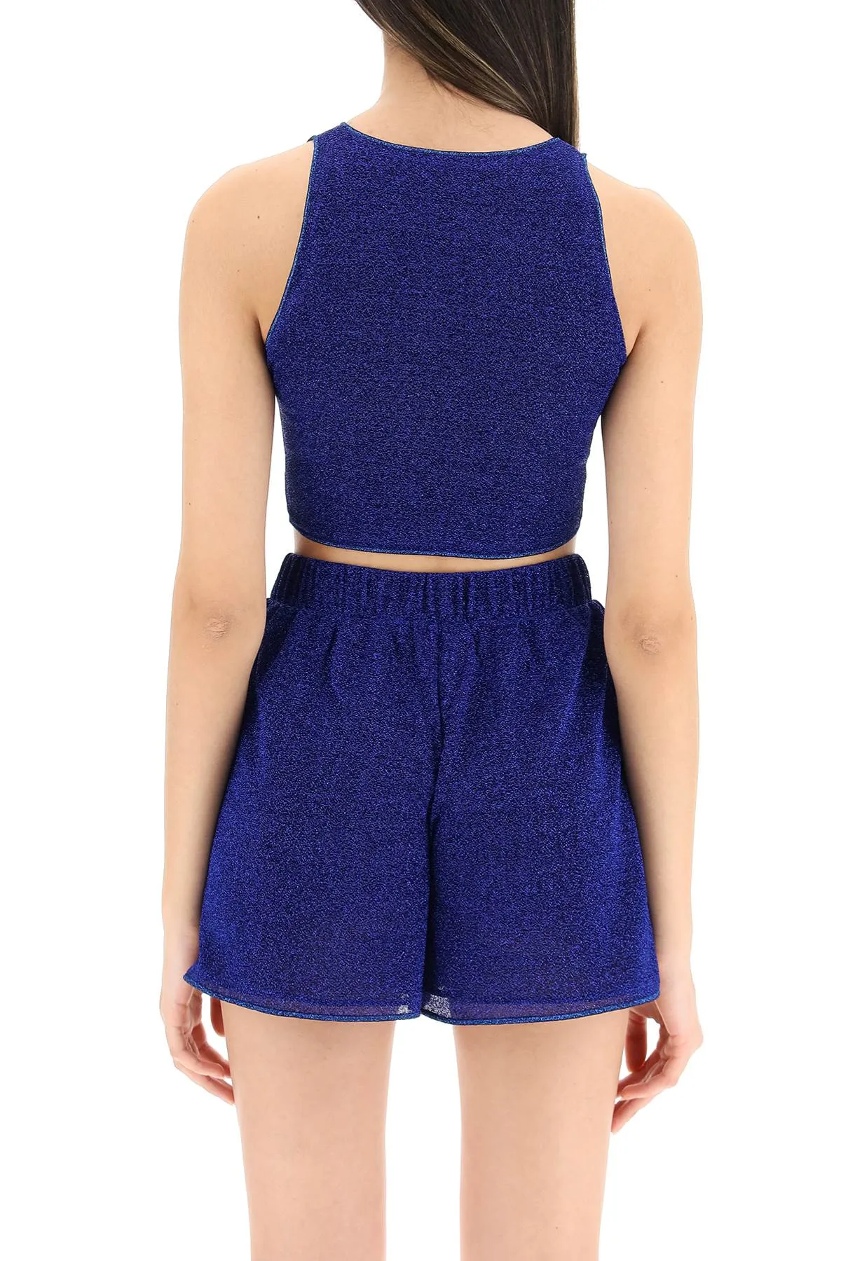 Osree Lumire Round-Neck Crop Top