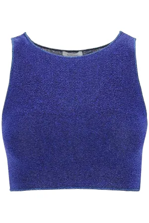 Osree Lumire Round-Neck Crop Top