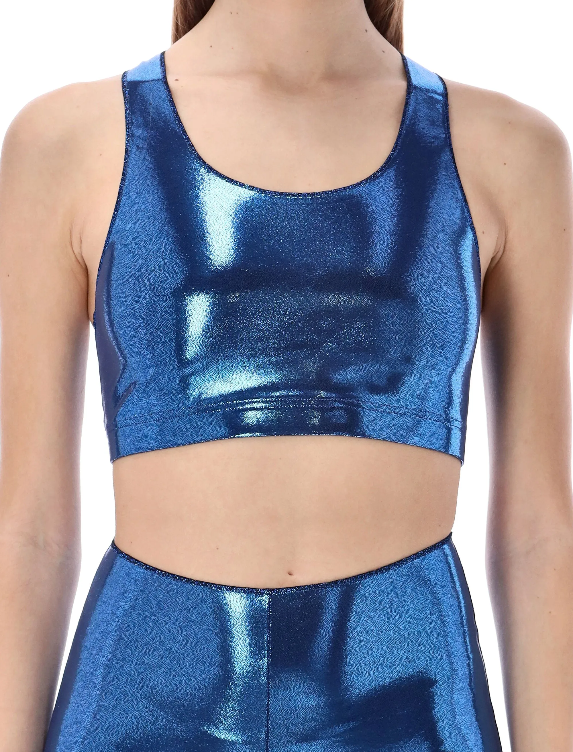 Osree Scoop-Neck Crop Top