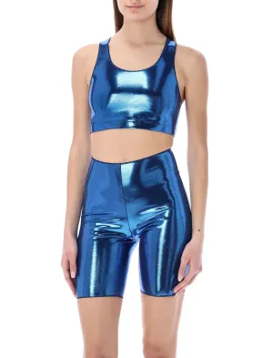 Osree Scoop-Neck Crop Top