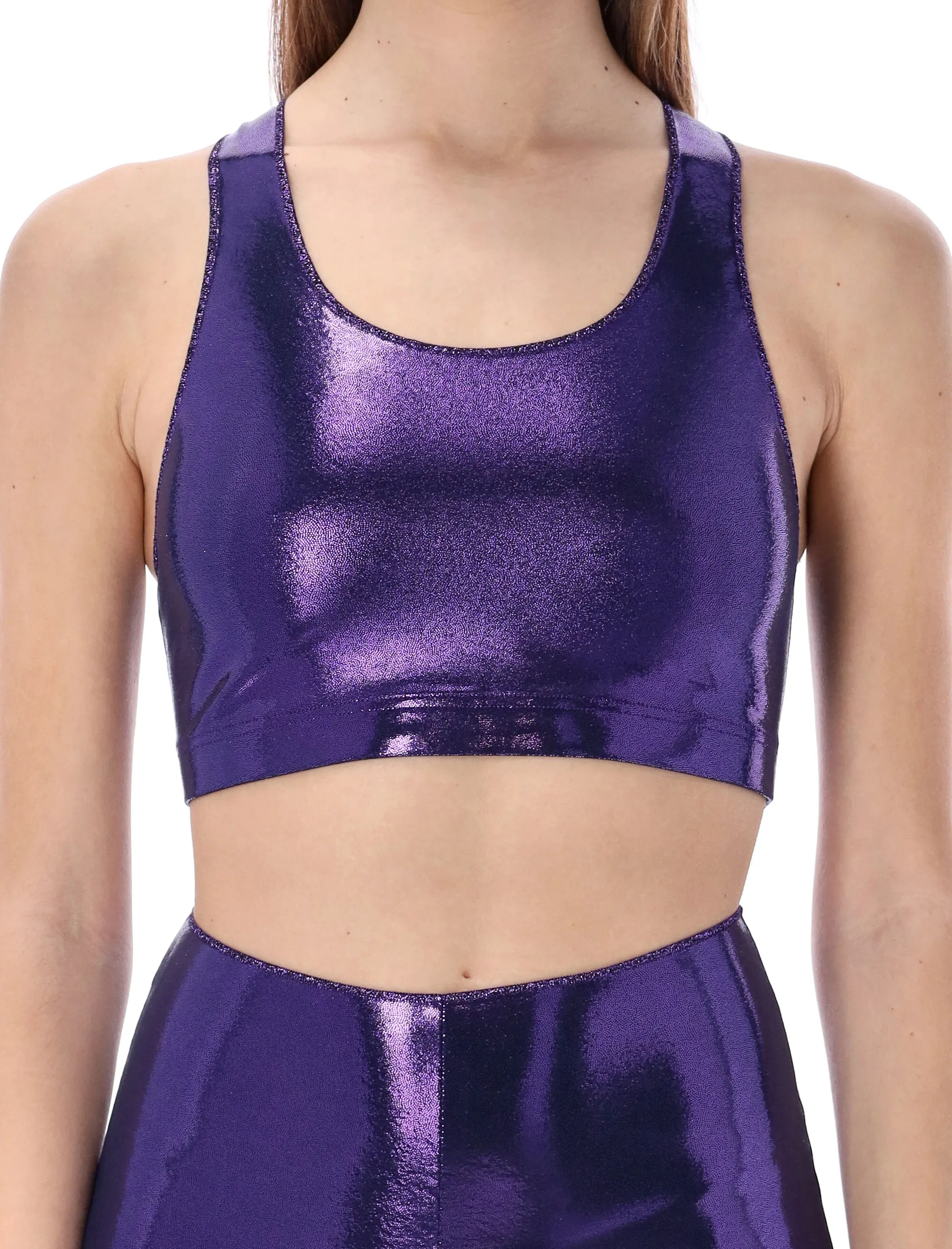 Osree Scoop-Neck Crop Top