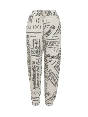 Palm Angels Bandana-Print Drawstring Track Pants