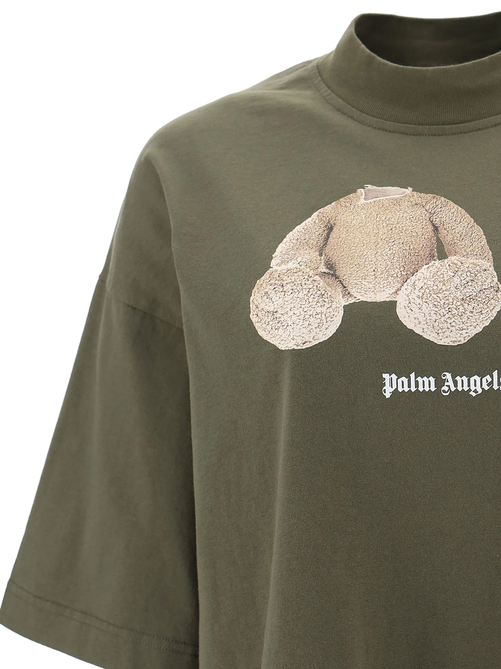 Palm Angels Bear Print Oversized T-Shirt