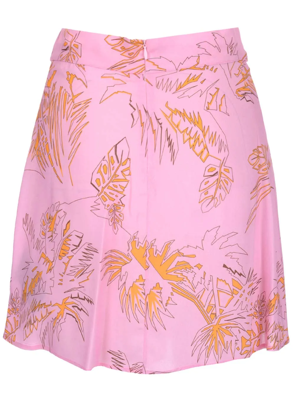 Palm Angels Logo Patch Belted Skirt