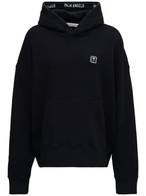 Palm Angels Logo Patch Hoodie