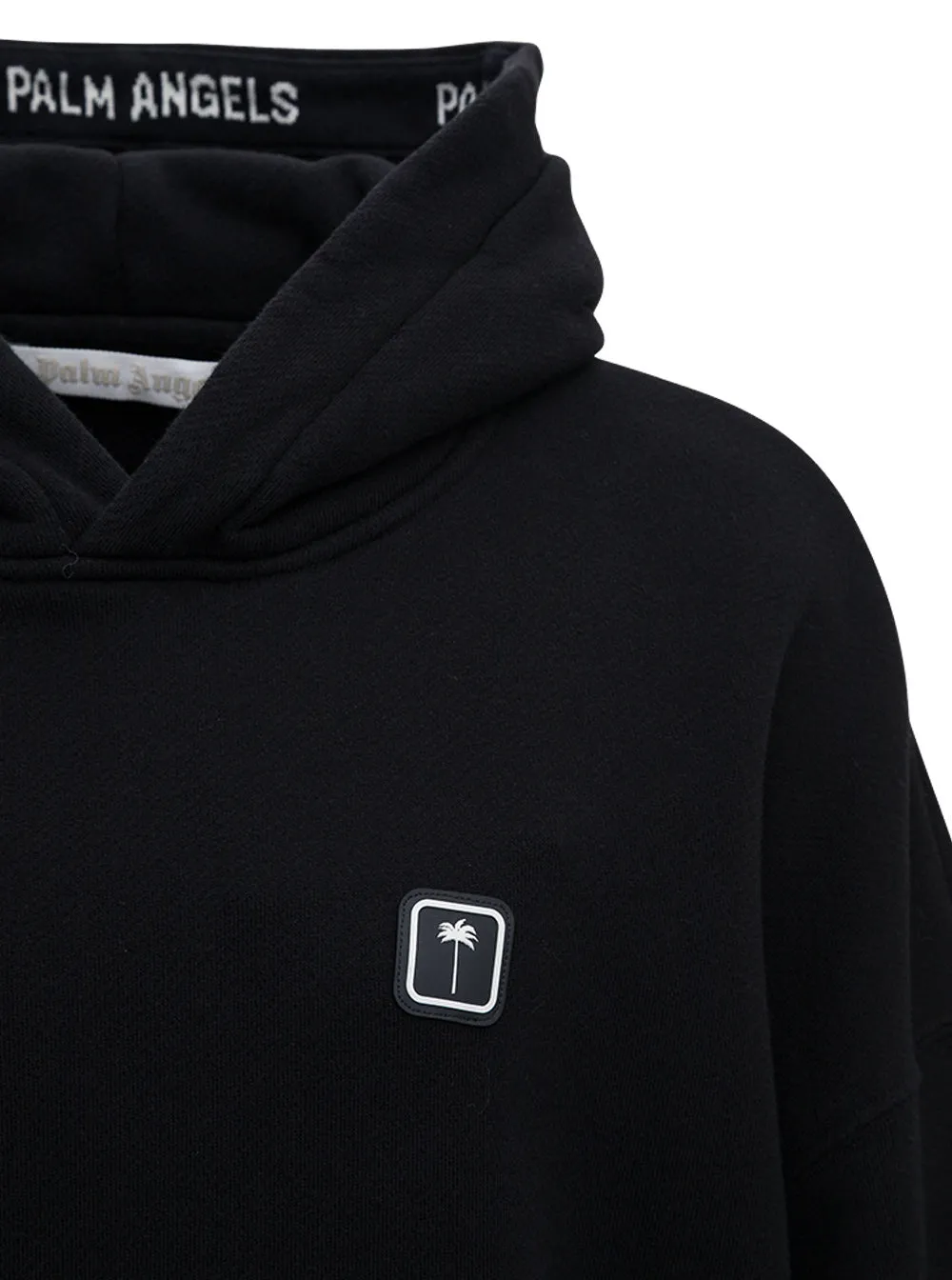 Palm Angels Logo Patch Hoodie