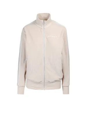 Palm Angels Logo Printed Corduroy Track Jacket