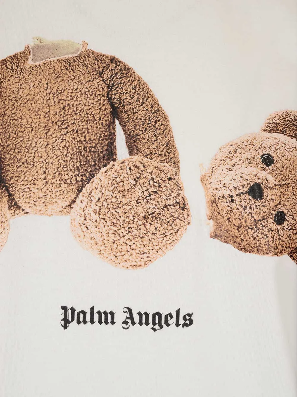 Palm Angels Logo Printed Crewneck T-Shirt