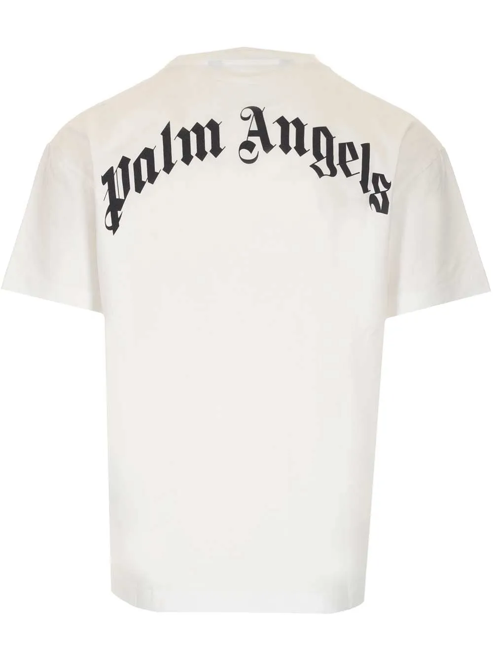Palm Angels Logo Printed Crewneck T-Shirt