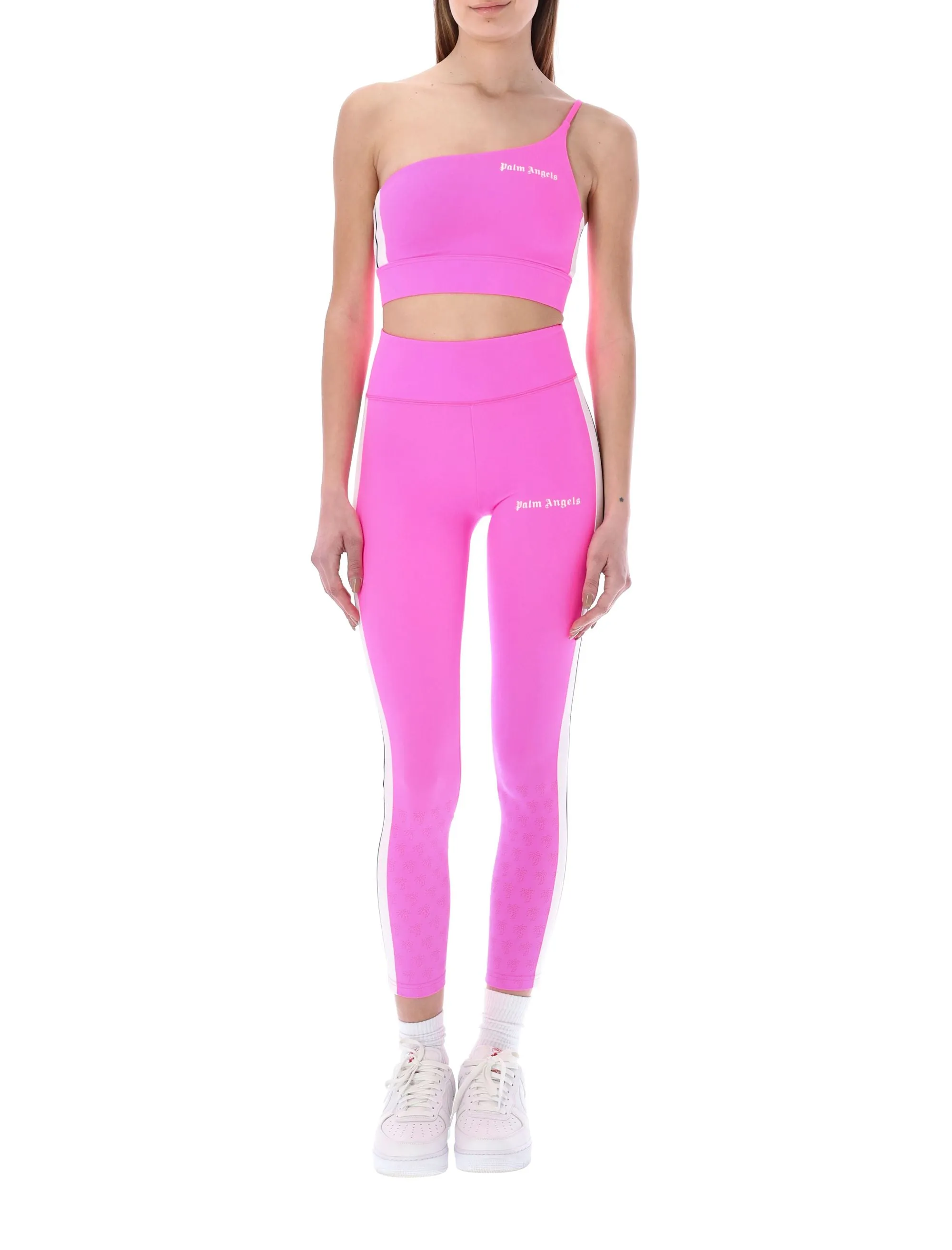Palm Angels Logo Printed Sleeveless Top