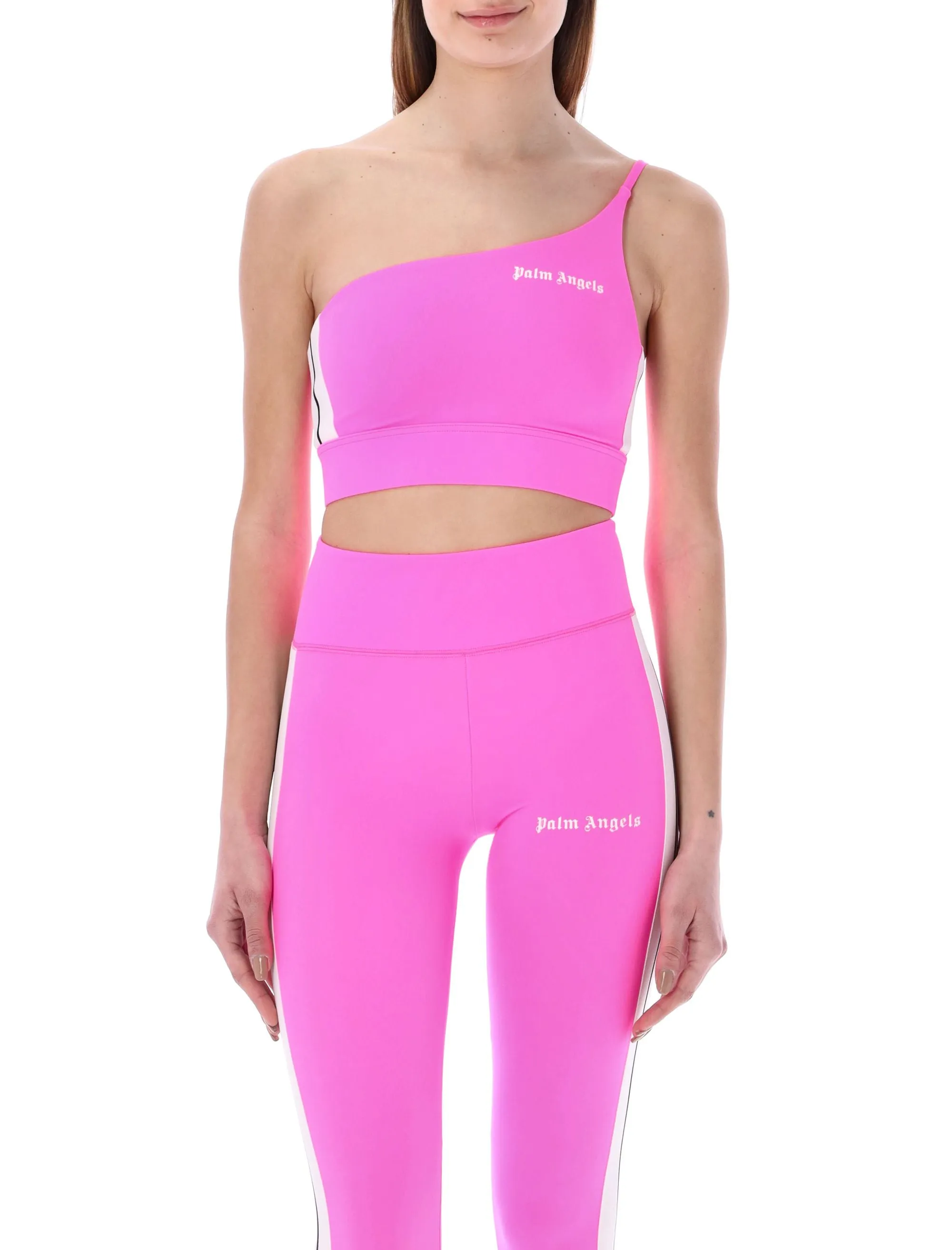 Palm Angels Logo Printed Sleeveless Top