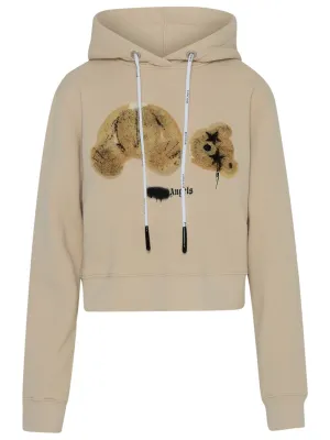 Palm Angels Teddy Embroidered Hoodie