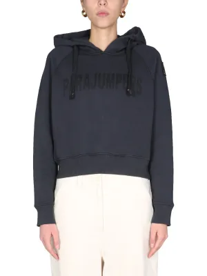 Parajumpers Logo Printed Drawstring Hoodie