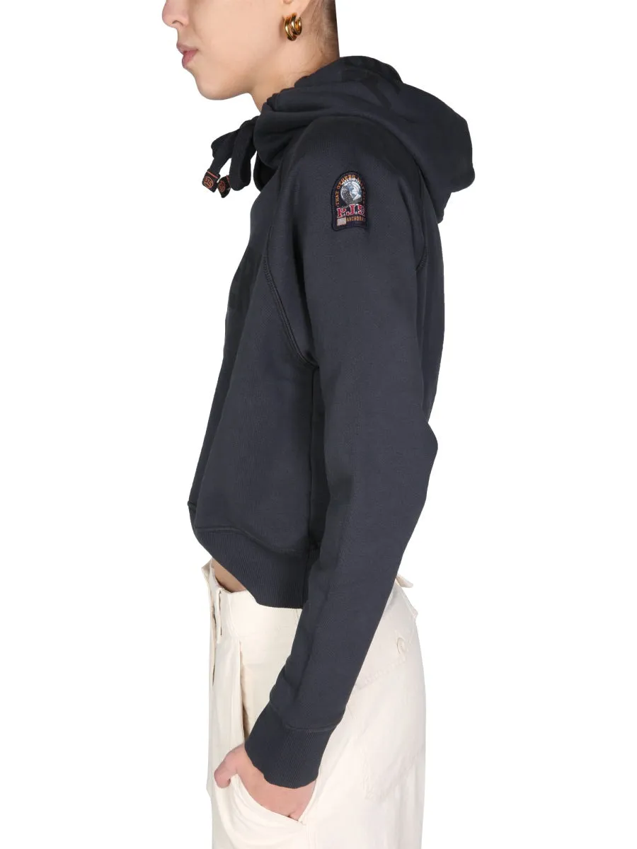 Parajumpers Logo Printed Drawstring Hoodie