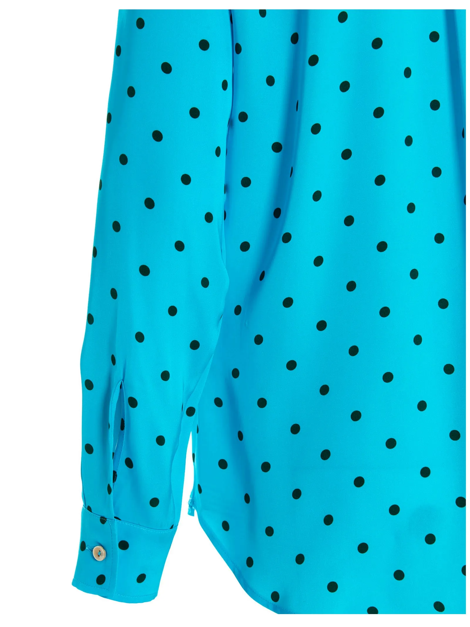 P.A.R.O.S.H. Allover Dot Print Long-Sleeved Shirt