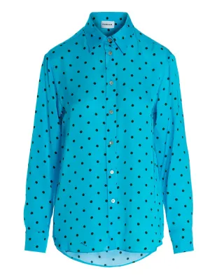P.A.R.O.S.H. Allover Dot Print Long-Sleeved Shirt