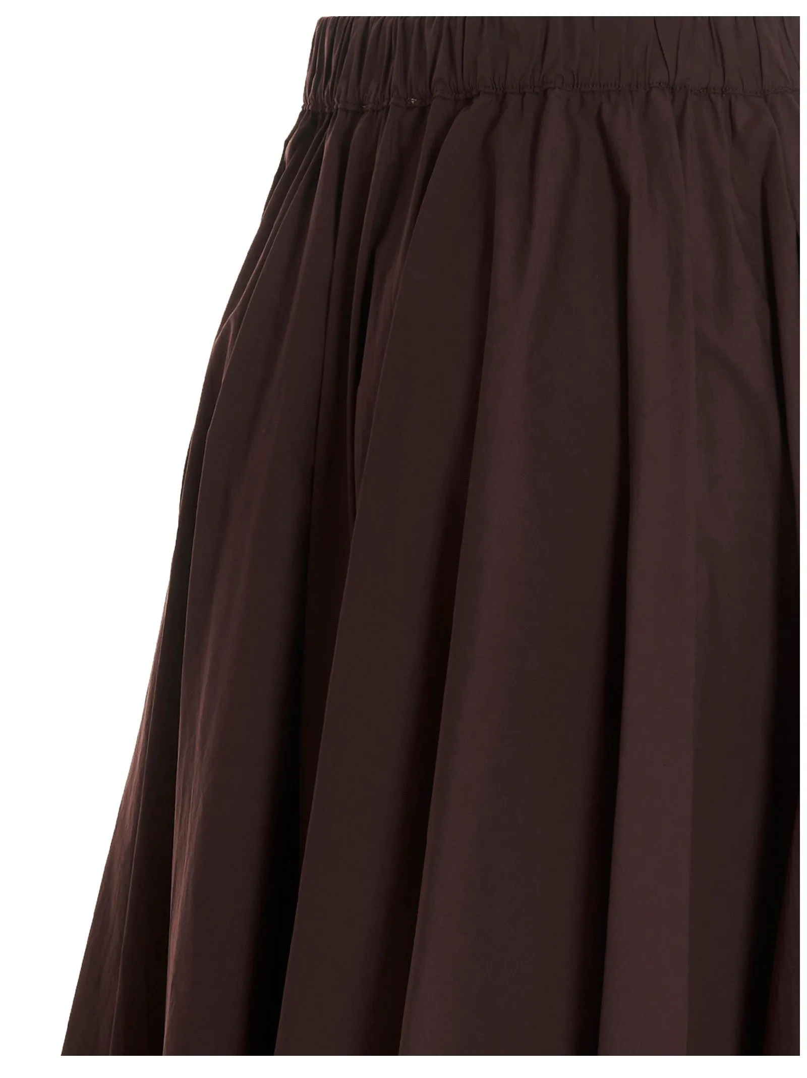 P.A.R.O.S.H. Elasticated Waist Pleated Skirt