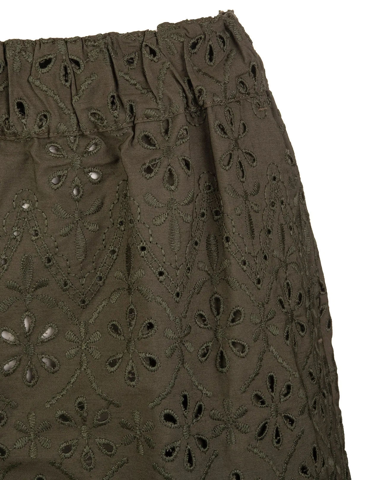 P.A.R.O.S.H. High-Waisted Embroidered Shorts