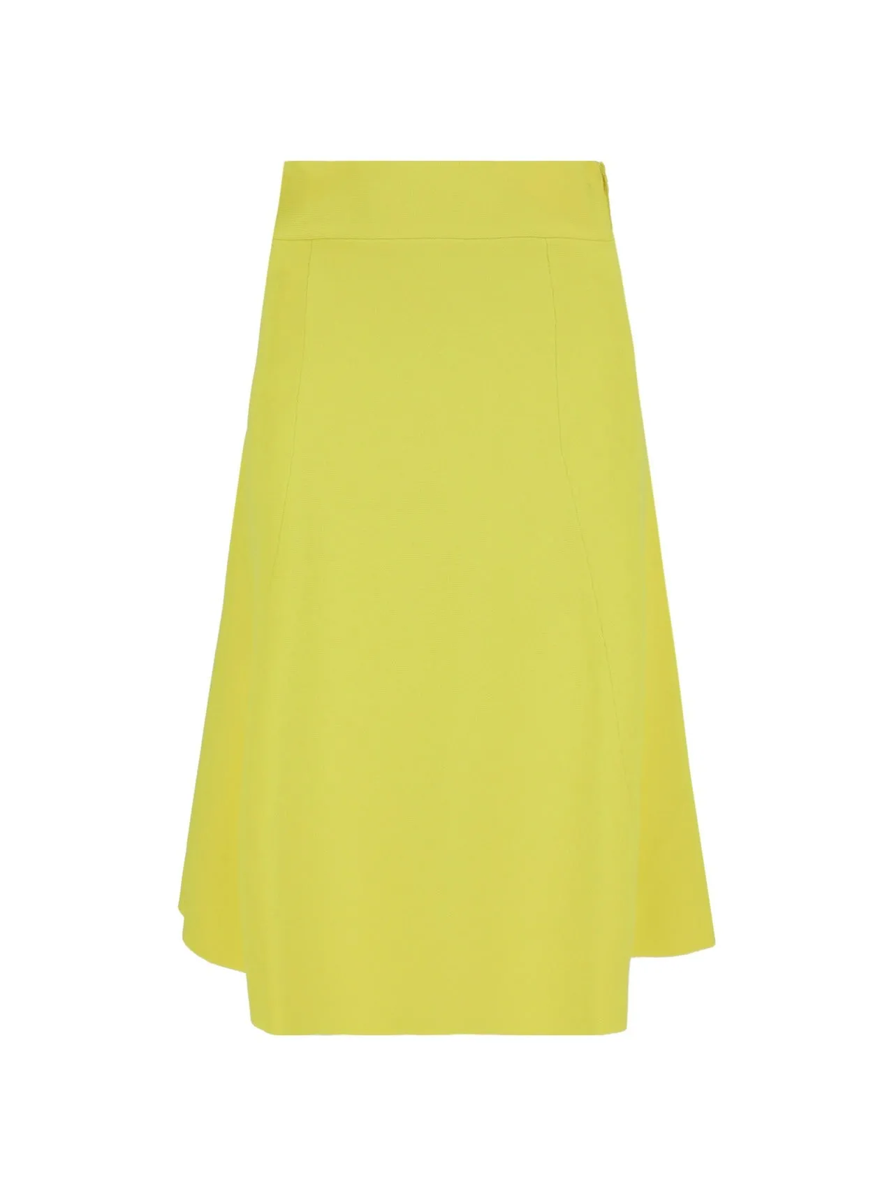 P.A.R.O.S.H. High Waisted Flared Midi Skirt