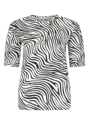 Philosophy Di Lorenzo Serafini Abstract Printed Crewneck T-Shirt