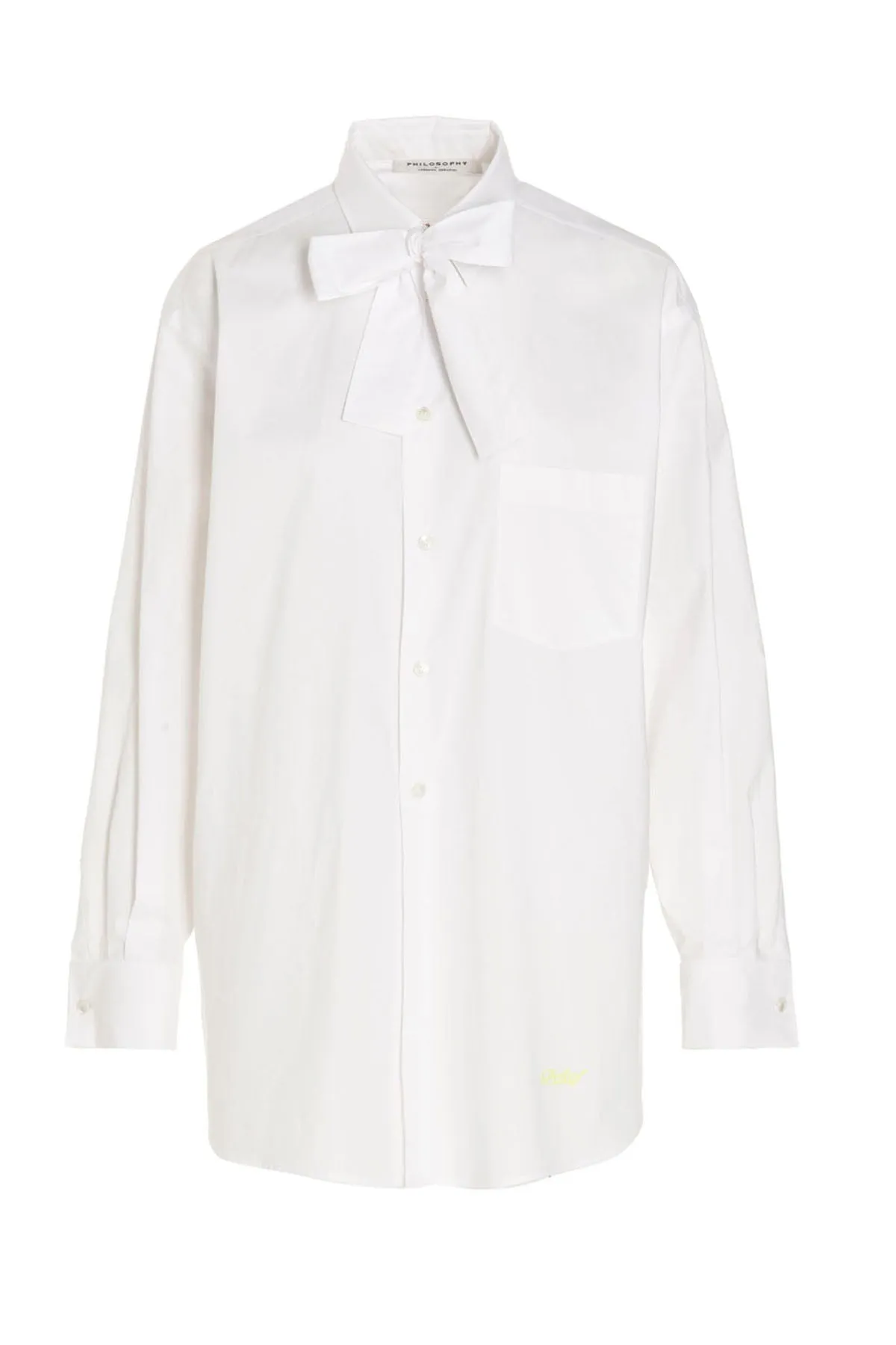 Philosophy Di Lorenzo Serafini Bow-Detail Button-Down Shirt