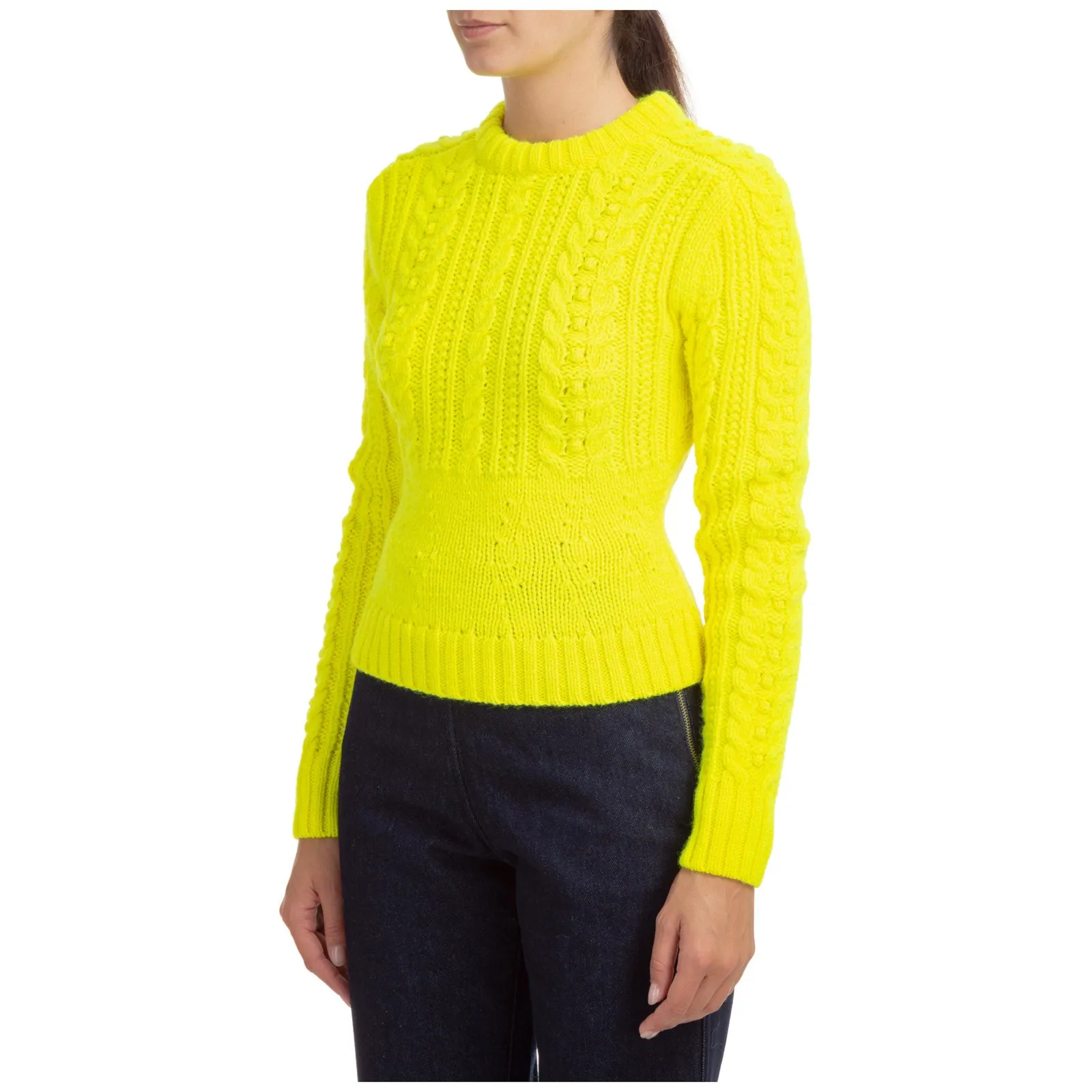 Philosophy Di Lorenzo Serafini Cable-Knit Crewneck Jumper