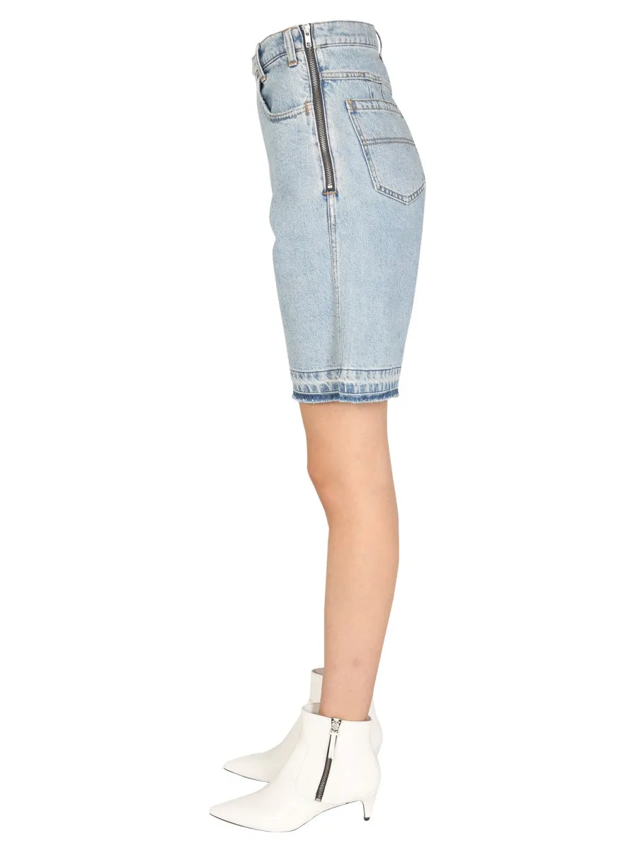 Philosophy Di Lorenzo Serafini Denim Bermuda Shorts