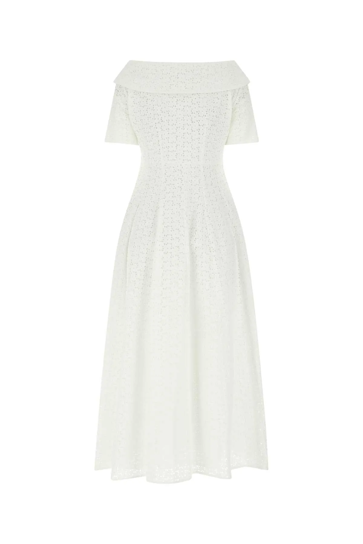 Philosophy Di Lorenzo Serafini Perforated Midi Dress