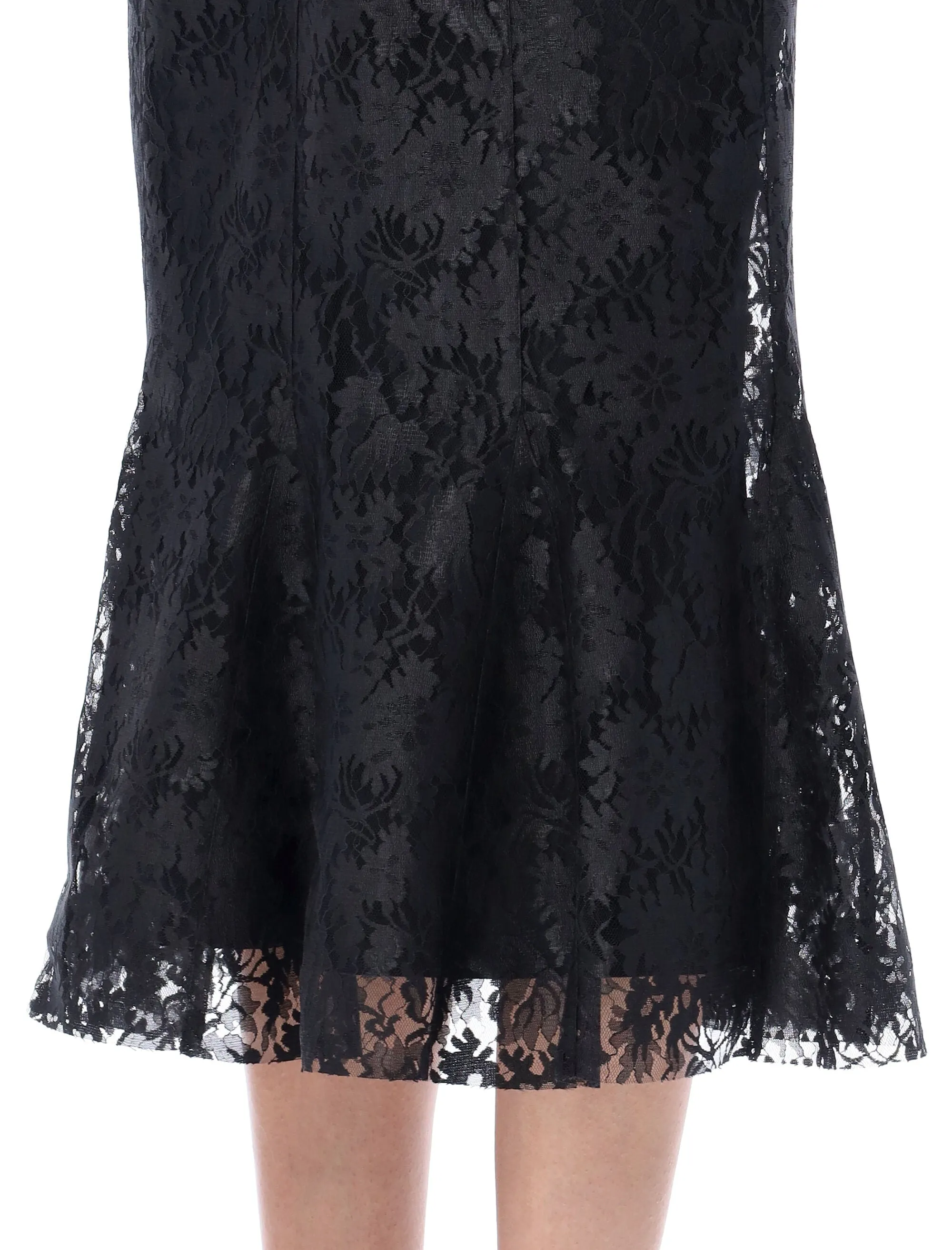 Philosophy Di Lorenzo Serafini Pizzo High Waist Skirt