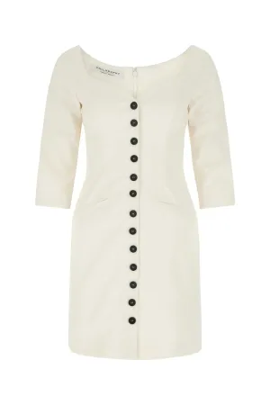 Philosophy Di Lorenzo Serafini Sweetheart-Neck Buttoned Dress