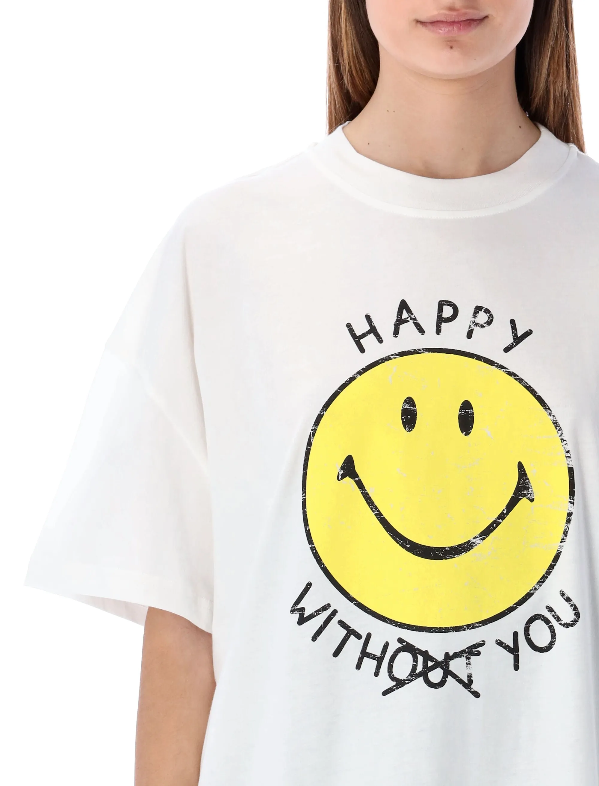 Philosophy Di Lorenzo Serafini X Smiley Graphic Print T Shirt