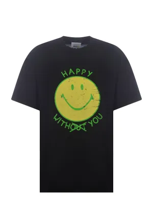 Philosophy Di Lorenzo Serafini X Smiley Slogan Printed T-Shirt