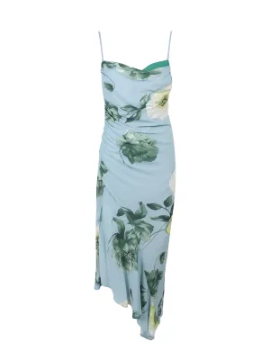 Pinko Floral Printed Sleeveless Midi Dress