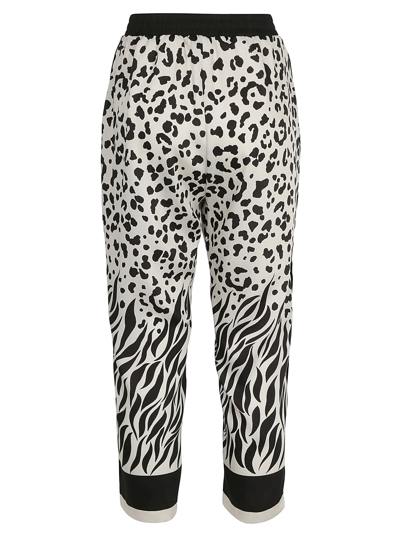 Pinko High-Rise Animal Pattern Pants